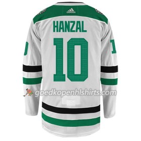 Dallas Stars MARTIN HANZAL 10 Adidas Wit Authentic Shirt - Mannen